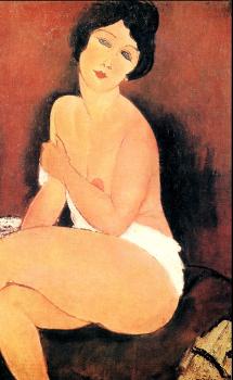 阿米地奧 莫迪裡阿尼 Seated Nude